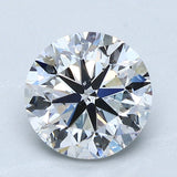 2 Carat Round - Natural Diamond - 2 - F - SI2 - VG - VG - VG