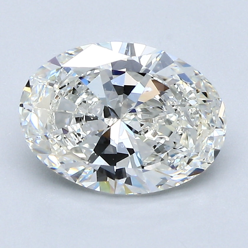 2 Carat Oval Cut Natural Diamond - H VS2 - 2.01ct - EX Cut Grade