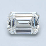 1.5 Carat Emerald - Natural Diamond - 1.41 - G - VS2 - EX - EX - EX