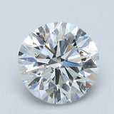 3 Carat Round - Natural Diamond - 3.01 - H - VS2 - VG - G - G