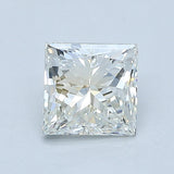 1 Carat Princess - Natural Diamond - 1.2 - J - SI1 - VG - G - f