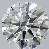 2.5 Carat Round - Natural Diamond - 2.5 - J - VS2 - EX - EX - EX