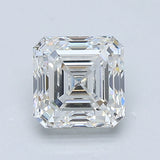 1.5 Carat Asscher - Natural Diamond - 1.6 - F - VVS2 - EX - EX