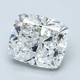 2 Carat CUSHION - Natural Diamond - D - VVS1 - 2.01 - VG - EX - EX