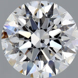 2 Carat Round - Natural Diamond - 2.17 - D - SI2 - EX - EX