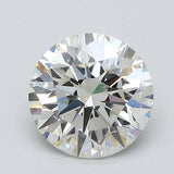2 Carat Round - Natural Diamond - 2.1 - J - VS1 - EX - EX - EX