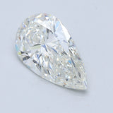 2 Carat Pear - Natural Diamond - 2.01 - H - SI1 - EX - EX