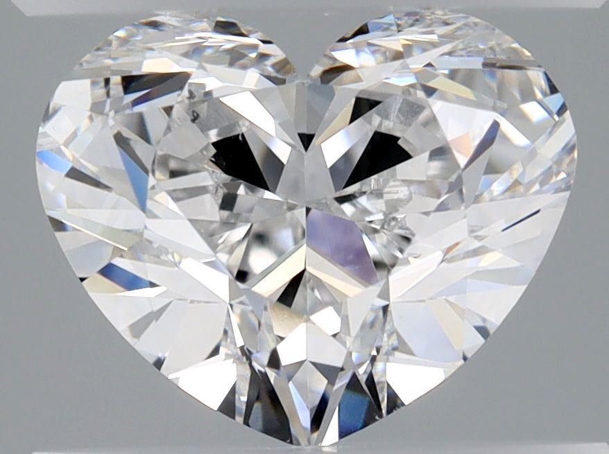 2 Carat Heart Shape Cut Natural Diamond - E VS2 - 1.8ct - VG Cut Grade