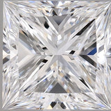 1.5 Carat Princess Cut Natural Diamond - D VS1 - 1.7ct - EX Cut Grade