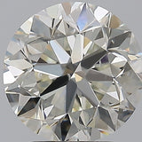 2.5 Carat Round - Natural Diamond - 2.51 - J - SI1 - VG - EX - VG