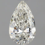 1/2 Carat Pear Shape Cut Natural Diamond - I VS2 - 0.45ct - VG Cut Grade