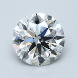 1.5 Carat Round - Natural Diamond - 1.5 - G - VS2 - EX - EX - EX