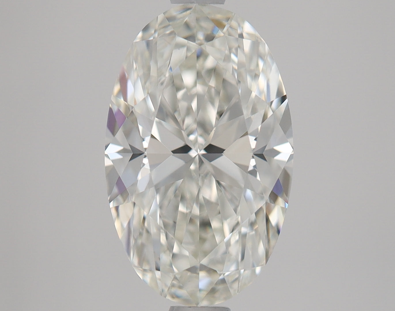 2 Carat Oval Cut Natural Diamond - H VVS2 - 2.02ct - EX Polish Grade