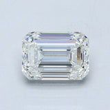 2.5 Carat Emerald - Natural Diamond - 2.51 - H - VS1 - EX - EX