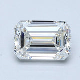 1 Carat Emerald - Natural Diamond - 1.34 - G - IF - VG - EX - EX