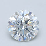 2 Carat Round - Natural Diamond - 2.16 - H - SI1 - EX - EX - EX