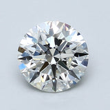 1 Carat Round - Natural Diamond - 1.31 - H - VS2 - EX - EX - EX
