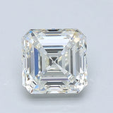 1.5 Carat Asscher - Natural Diamond - 1.52 - I - VVS2 - EX - EX