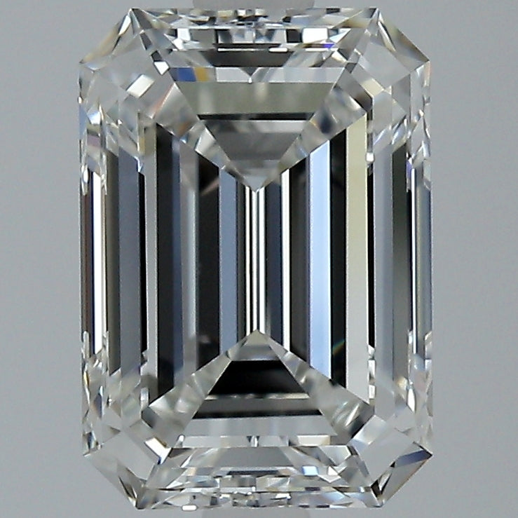 2.5 Carat Emerald Cut Natural Diamond - E VS1 - 2.5ct - VG Cut Grade