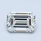 1 Carat Emerald - Natural Diamond - 1.32 - H - VVS2 - VG - EX - EX