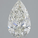 2.5 Carat Pear - Natural Diamond - 2.5 - I - SI2 - VG - EX - EX