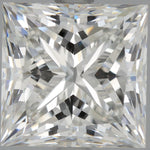 2 Carat Princess Cut Natural Diamond - H VVS1 - 2.01ct - EX Cut Grade