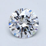 1 Carat Round Cut Natural Diamond - D IF - 1.02ct - VG Cut Grade