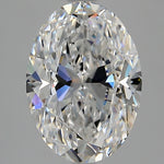 3 Carat Oval Cut Natural Diamond - E VS1 - 3.01ct - EX Cut Grade