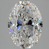 3 Carat Oval Cut Natural Diamond - E VS1 - 3.01ct - EX Cut Grade