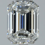 2.5 Carat Emerald Cut Natural Diamond - H SI1 - 2.5ct - VG Cut Grade