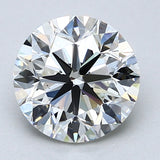 2.5 Carat Round Cut Natural Diamond - I VS2 - 2.52ct - VG Cut Grade