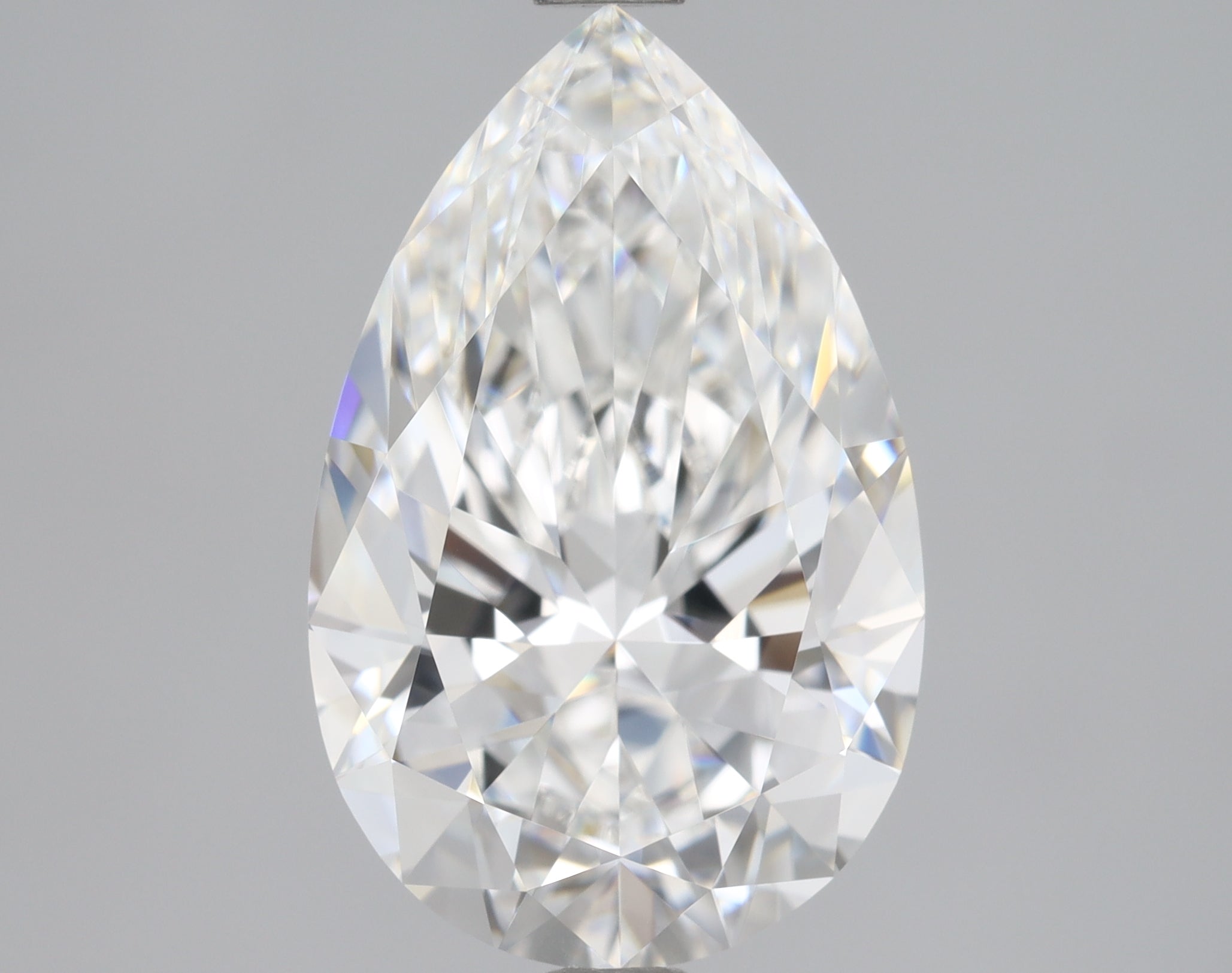 2 Carat Pear Cut Natural Diamond - E IF - 2.21ct - EX Cut Grade