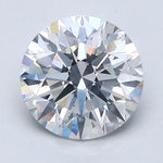 1.5 Carat Round Cut Natural Diamond - F SI2 - 1.7ct - EX Cut Grade