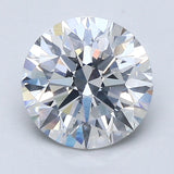 1.5 Carat Round Cut Natural Diamond - F SI2 - 1.7ct - EX Cut Grade