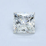 3/4 Carat Princess - Natural Diamond - 0.71 - J - SI2 - EX - EX