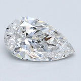 1 Carat Pear - Natural Diamond - 1.2 - E - SI2 - EX - VG - VG