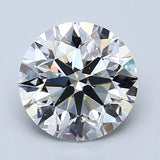 2 Carat Round Cut Natural Diamond - F SI1 - 2.01ct - EX Cut Grade