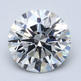 3 Carat Round - Natural Diamond - 3.15 - E - VS1 - EX - EX - EX