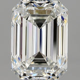 2 Carat Emerald - Natural Diamond - 2.01 - H - VVS1 - EX - EX - EX