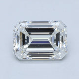 1 Carat Emerald - Natural Diamond - 1.2 - F - VVS1 - EX - EX - EX
