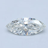 1/2 Carat Marquise - Natural Diamond - 0.53 - G - SI2 - VG - VG - VG