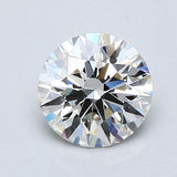 1 Carat Round - Natural Diamond - H - VVS2 - 1.01 - EX - EX - EX