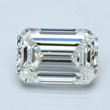 1.5 Carat Emerald - Natural Diamond - 1.52 - J - VS2 - EX - EX