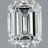 1 Carat Emerald - Natural Diamond - 1.16 - F - VVS2 - EX - VG