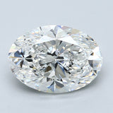 3 Carat Oval - Natural Diamond - 2.8 - F - VS1 - VG - EX - EX