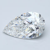 3 Carat Pear - Natural Diamond - 3.21 - E - VS2 - VG - EX - VG