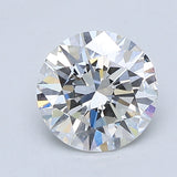 1.5 Carat Round - Natural Diamond - 1.42 - D - VS2 - EX - EX - EX