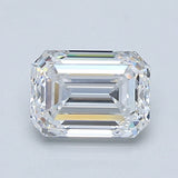 1 Carat Emerald - Natural Diamond - 1.2 - D - VVS2 - VG - EX - EX