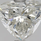 1.5 Carat Heart  - Natural Diamond - 1.5 - J - SI2 - EX - VG