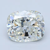 6 Carat Cushion - Natural Diamond - 6.03 - I - VVS2 - EX - EX